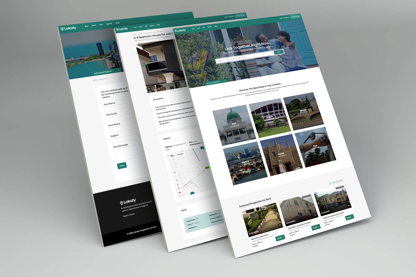 lokaly website portfolio