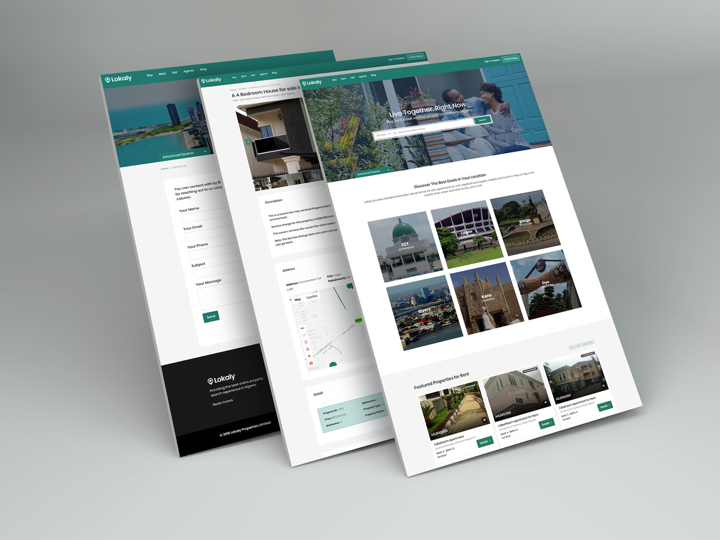 lokaly website portfolio