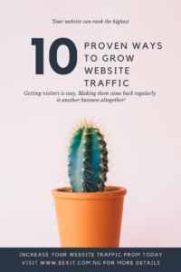 Secrets to Grow Organic Website Traffic